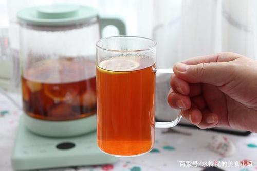 蜜桃柠檬红茶 冷热皆宜的自制健康饮品，大人孩子放心喝